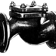 Клапан обратный подъемный фланцевый из серого чугуна 16ч6р.п