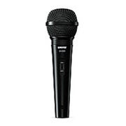 Shure SV200-A микрофон динамический вокальный с выкл. и кабелем (XLR-XLR), черный фотография