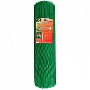 Сетка садовая пластиковая ромбическая Гидроагрегат 55x55 мм, 1,5x20 м, зеленая