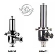 Редукционные клапаны для гигиенического применения DM152, 462 для пара температурой до 180 °C, жидкостей и газов температурой до 130 °C фото