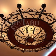 Кованные люстры фото