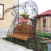 Уличная кованая мебель фото