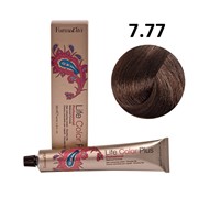 Крем-краска для волос Farmavita Life Color Plus 7.77 блондин интенсивный коричневый кашемир, 100 мл фото