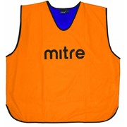 Манишка тренировочная двустороняя Mitre T21916OF5-JR, (объем груди 90см), полиэстер, оранжево-синяя