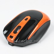 Мышь беспроводная A4Tech G11-580 HX-3 черно-оранжевая USB фотография