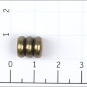 Концевик металл цв антик (уп 100,500,1000шт) Z46-18 фото