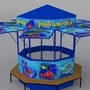 Детский аттракцион “Веселая Рыбалочка“ на 8 мест фото