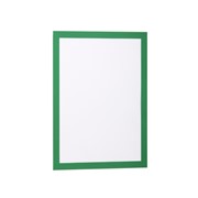 Самоклеящаяся информационная магнитная рамка DURAFRAME А4 Зеленый фото