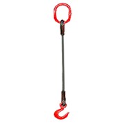 Одноветвевой строп канатный 1СК - длина 4000 мм, 2 тонны фото