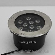 Грунтовый светодиодный светильник 12W RGB фотография