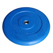 Диск тренировочный 20 кг синий (26мм, 31мм, 51мм) фотография