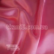 Ткань Атлас обычный плотный ярко-розовый 1962 фотография