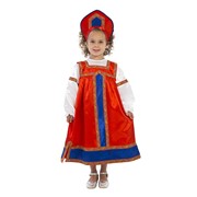 Карнавальный костюм для детей Вестифика русский народный Маруся детский, 140-146 см фото