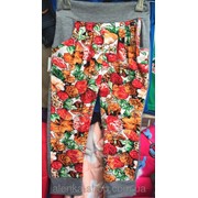 Детские летние штаны для девочек 6-8 лет, код товара 268352094 фотография