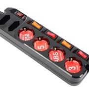 Сетевой фильтр Most ARG 5м (6 розеток) черный фото