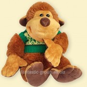 Мягкая игрушка горилла Гоша в свитере фото