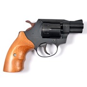 Травматический револьвер SAFARI 820G, черный/бук фото