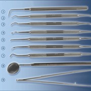 Одноразовый стоматологический набор инструментов фото