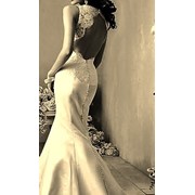 Свадебное платье с открытой спиной 2015