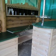 Мебель для кухни из натурального дерева фото