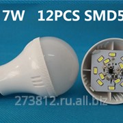 Лампа светодиодная 7 Вт, Е27, 60 х 110 мм, 50 Гц, 220 В