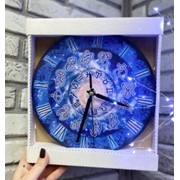 Подарочные праздничные часы 24 см гороскоп