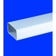 Воздуховод пластиковый прямоугольный 55 * 110 фото