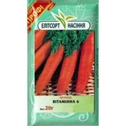 Семена моркови Витаминная 6 20 г фотография