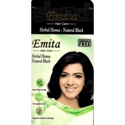 Краска для волос травяная на основе хны Chestnut Hair color Emita , 10 грамм Каштановый фото