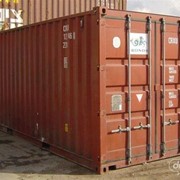 Доставка грузов железнодорожными контейнерами из Москвы по России. фотография