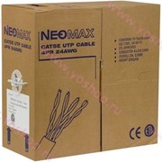 Кабель Neomax NM10001 UTP 4х2х0,5 кат.5e (24 AWG) фотография