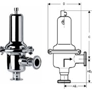 Клапан редукционный для воды DM152