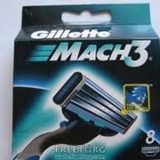 Сменные картриджи для бритв Gillette:Mach3(8)
