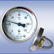 Термометры биметаллические трубные ТБТ фото