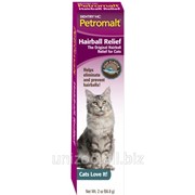 Паста для котов со вкусом рыбы SENTRY Petromalt Hairball Relief Fish, ВЫВЕДЕНИЕ ШЕРСТИ, 0.056 кг фото