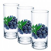 Набор 3 стакана (Ежевика) ДСГ424020311 фото