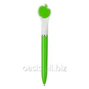Ручка шариковая Зеленое яблоко фото