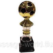 Кубок YK-015 (пластик, h-27см, d шара-8см, золото) фото