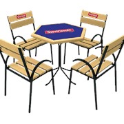 Комплект(стол,стул) Gexagon фото