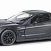 UNI-FORTUNE Toys Industrial Ltd. Машина металлическая 1:32 Chevrolet Corvette C6.R,инерционная, серый матовый цвет, 16.5 x 7.5 x 7см 554003M фото