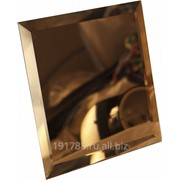 Плитка зеркальная, золото, 150х150 фото