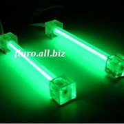 Лампа зеленая флуоресцентная фото