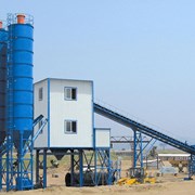 HZS60 стационарные бетонные заводы конвейерного  фотография