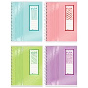 Тетрадь А5 48л БиДжи спираль SlimLine (ассорти), линия, обложка - выборочный УФ-лак фото