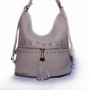 Женская сумка-рюкзак цвет бежевый