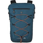Рюкзак VICTORINOX Altmont Active L.W. Rolltop Backpack, бирюзовый, 100% нейлон, 30x19x46 см, 20 л (57732)