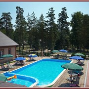 Бассейн, отдых на природе, в парк-отель Святогорск отдых, Донецкая область фото
