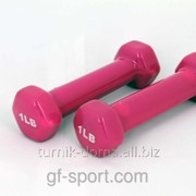 Гантель для фитнеса 1lb pink фотография