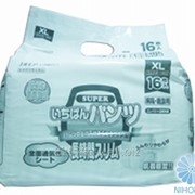 Трусики блокирующие неприятные запахи длительного действия Super Ichiban 16шт 95см-140см (размер XL) 4971633711099