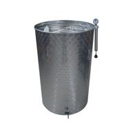 Ёмкость нержавеющая для вина с пневматической плавающей крышкой, 150 литров, Италия фотография